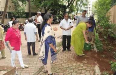 All India Institute of Physical Medicine and Rehabilitation Mumbai Plantation day photo 7